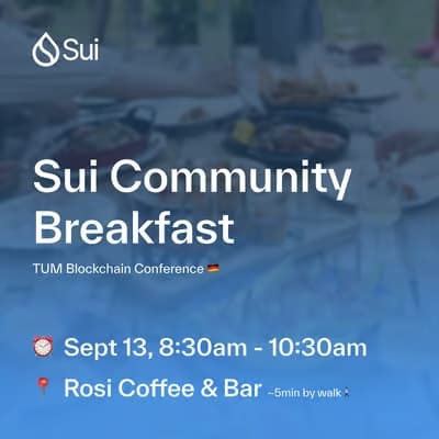 Sui Community Breakfast